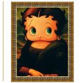 Precious Kids Precious Kids 37002 Betty Boop Canvas Painting-Mona Lisa 37002